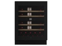 Pevino Majestic SB 39 bottles - 2 zones - black glass front