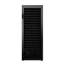 Pevino Giant 300 Flaschen - 1 Zone - Schwarze Glasfront