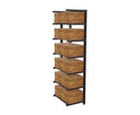 Xi Rack Bordeaux Anbau Set 180 / 7E