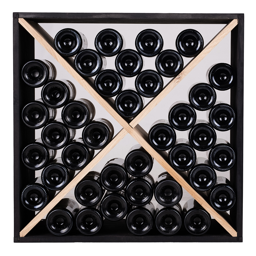 Wine rack wood Caverack