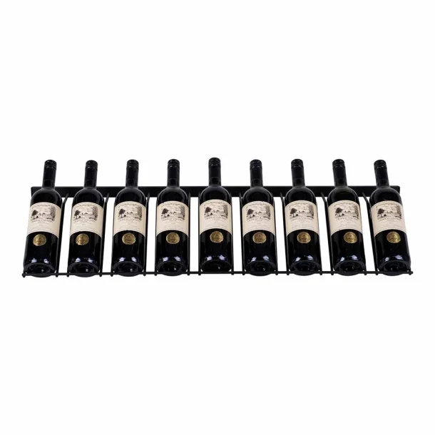 Vino Wall Rack Display wall mounted for 9 bottles
