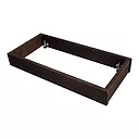 Winerex adjustable base - 1 module 68 cm - pine wood brown stained
