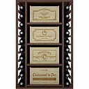 Winerex CASI - 20 bottles - pine wood brown stained