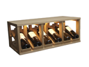 Winerex BLANCA - 6 bottles - pine wood brown stained