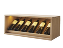 Winerex ENRIQUE - 6 Flaschen - Kiefernholz braun gebeizt