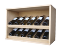 Winerex FELIPE - 12 Flaschen - Kiefernholz braun gebeizt