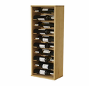 Winerex PEDRO - 20 bottles - pine wood white stained