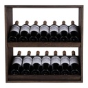 Caverack ANDINO Display - 14 bottles- smoked oak