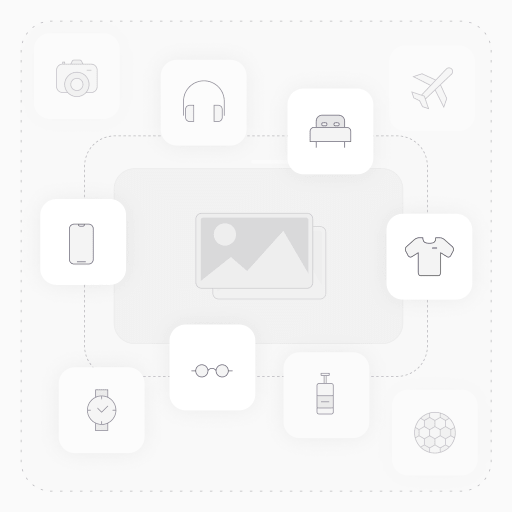 Xi Counter glass plate 1 - Single