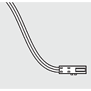 LED Lightning connection cable 2000mm