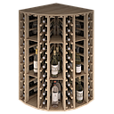 Winerex DELFO - 44 Flaschen + Eckmodul - Eichenholz