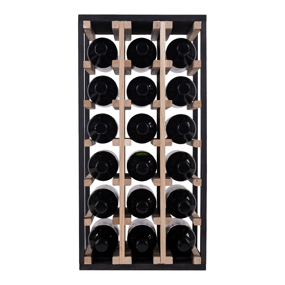 Caverack HALF ALDA - 18 bottles - oak wood black stained